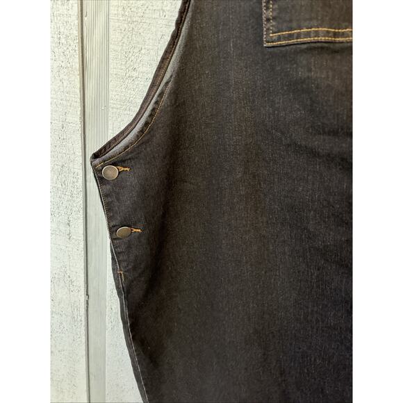 NEW Agnes Orinda Long Denim Skirtall Skirt Overalls Womens 3x Western 90’s - Picture 9 of 16